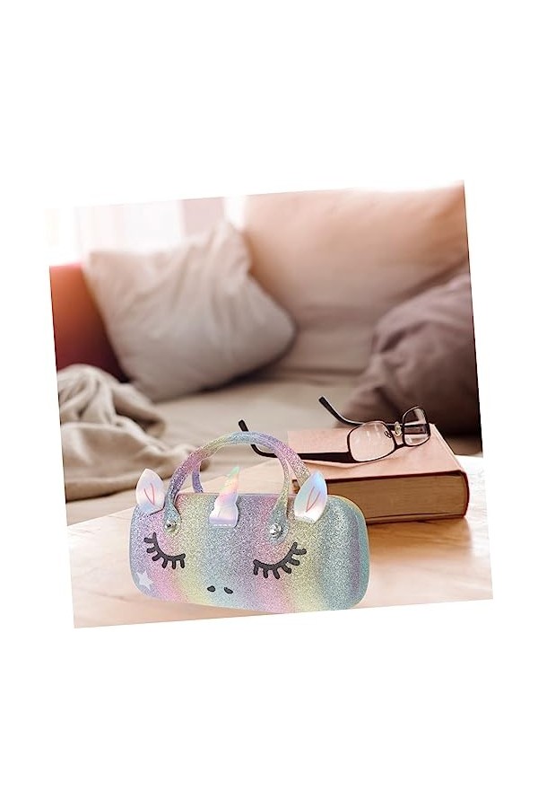 TOVINANNA 2 Pcs Portable Étui À Lunettes Portable Étui À Lunettes De Soleil Pour Voyage Porte-Lunettes Pour Lunettes Titulair