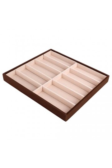 Eulbevoli Boîte à Lunettes de Soleil, boîte à Lunettes légère et Durable 10 grilles pour Organiser Les Lunettes pour Afficher