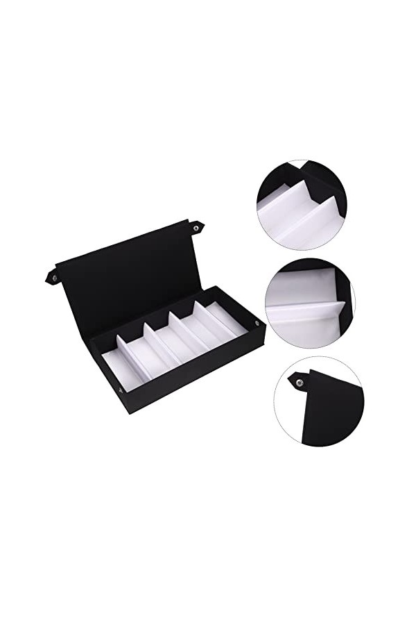 Alipis Étui à Lunettes Multi Grille Organisateur De Bijoux Pour Femmes Vitrine Lunettes 5- Fentes Organisateur De Bijoux Port