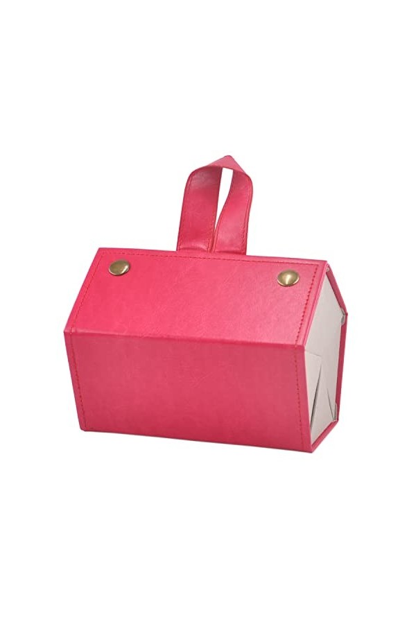 Étui de rangement portable pour lunettes de soleil avec 5 emplacements pliables pour plusieurs lunettes, gris, taille unique