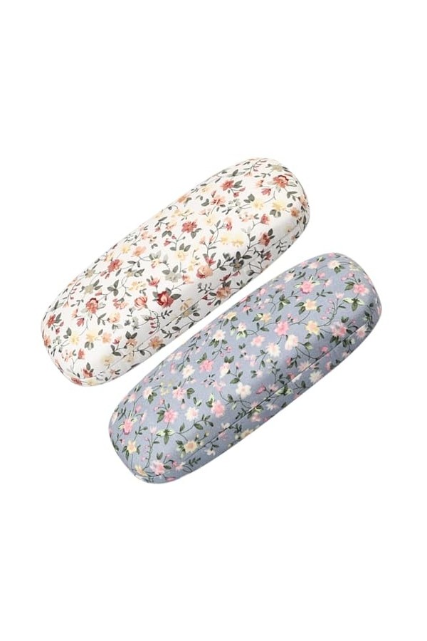 PRETYZOOM Étuis À Lunettes 2 Pièces Boîtes De Rangement Pour Lunettes De Soleil Porte-Lunettes Étuis À Lunettes