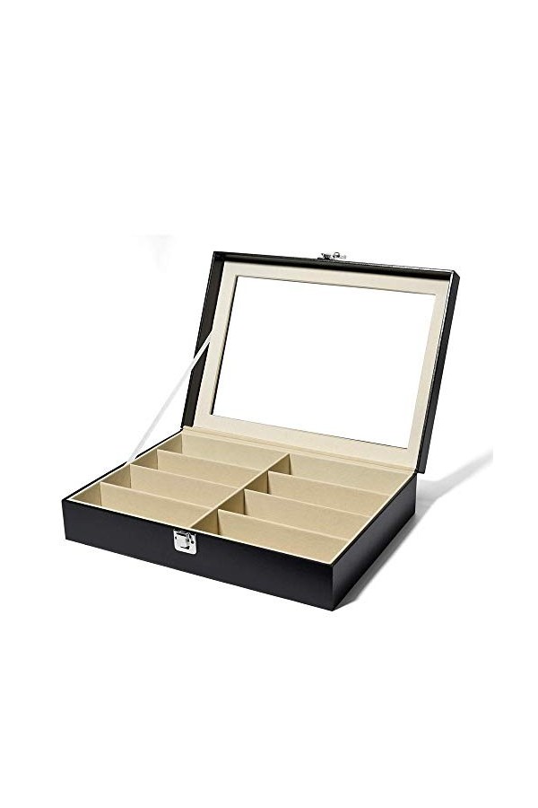 XCSSKG Multi Lunettes de Soleil Organiseur pour Homme ou Femme, Plusieurs Lunettes Lunettes de Soleil de vitrine, Collection 