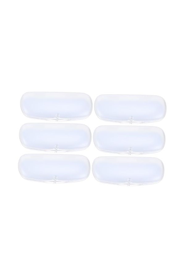 SOIMISS 6 Pcs Étui À Lunettes Protecteur De Lunettes De Soleil Pochette De Lunettes De Soleil En Plastique Étui De Protection