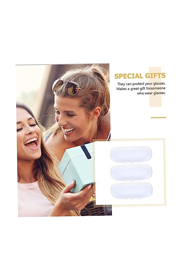 SOIMISS 6 Pcs Étui À Lunettes Protecteur De Lunettes De Soleil Pochette De Lunettes De Soleil En Plastique Étui De Protection