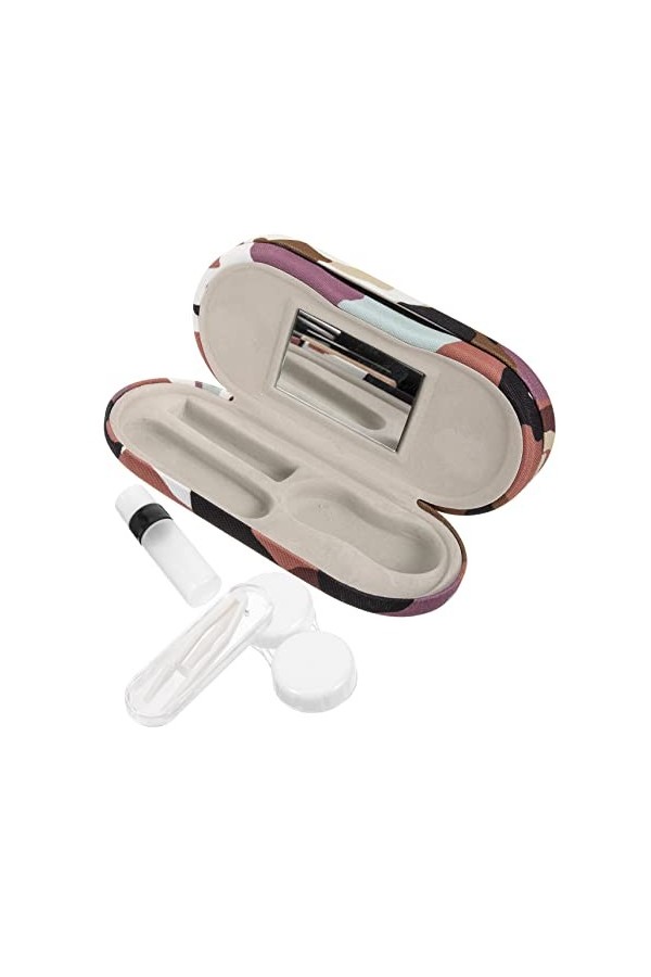 KOMBIUDA 1 Ensemble Étui À Lunettes À Double Usage Étui De Rangement De Lunettes De Soleil Lunettes DExtérieur Blanc Lunette