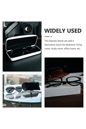 TOPBATHY 4 Pièces Support De Lunettes Décoratif Support Porte-lunettes Étui à Lunettes Souple Organisateur De Table De Chevet