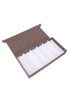 Entatial Organisateur de Lunettes de Soleil, décoration de boîte de Rangement de Lunettes Multiple pour Le Stockage pour Les 
