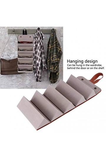 Organiseur de lunettes de soleil, porte-lunettes suspendu, étui de rangement pour lunettes, design pliable, collecteur de lun