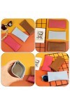 FRCOLOR 6 Pièces Sac à Lunettes Pochette Souple Pour Lunettes De Transport Pour Lunettes Organisateur Portatif De Lunettes De