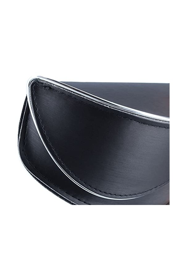 Étui à lunettes Venezia de qualité supérieure avec housse en soie brillante