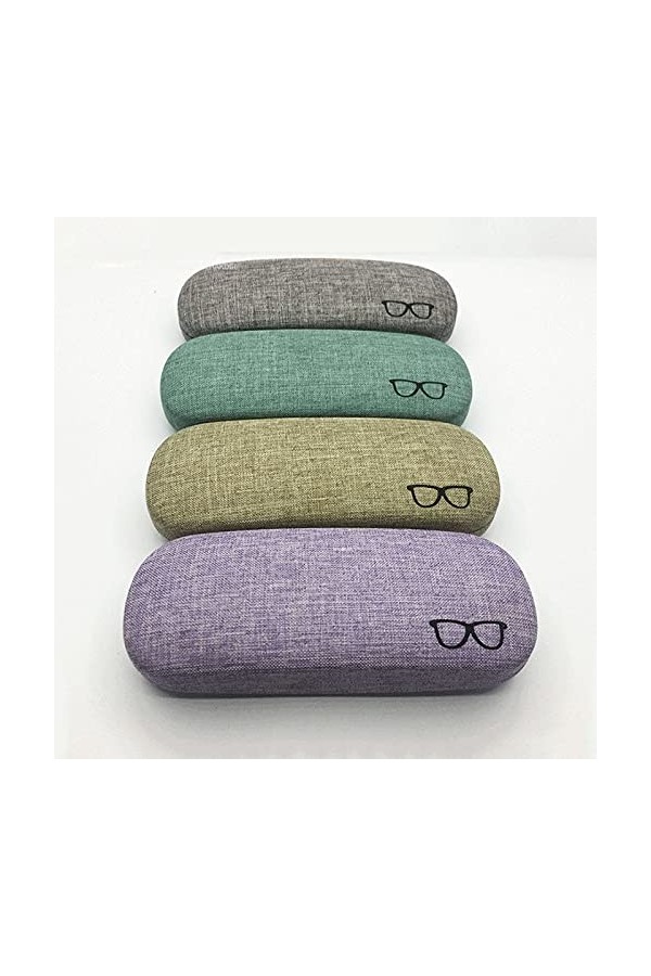 BECCYYLY Étui à Lunettes Étui à Lunettes Accessoires de Lunettes de Lecture Boîte de Lunettes de Soleil Portable