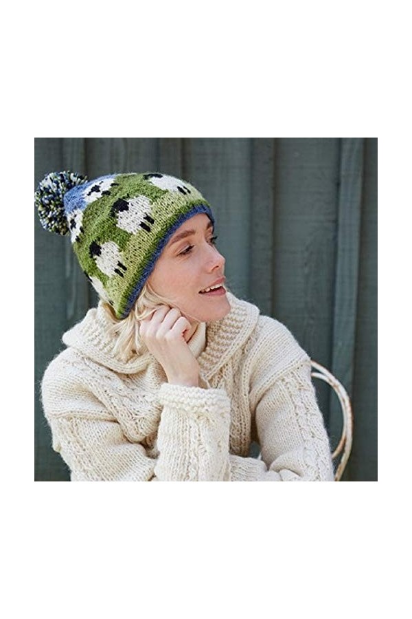 Pachamama Bonnet à pompon en forme de mouton