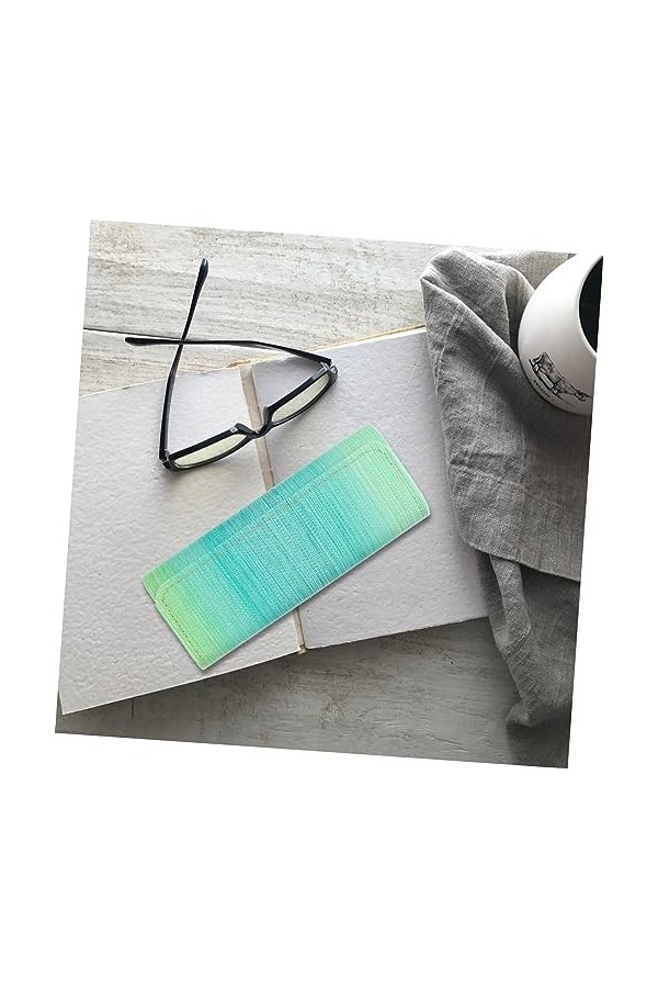 Amosfun 4 Pièces À Lunettes Étuis En Verre Pour Lunettes Étuis À Lunettes Pour Femmes Étuis De Rangement De Lunettes En Verre