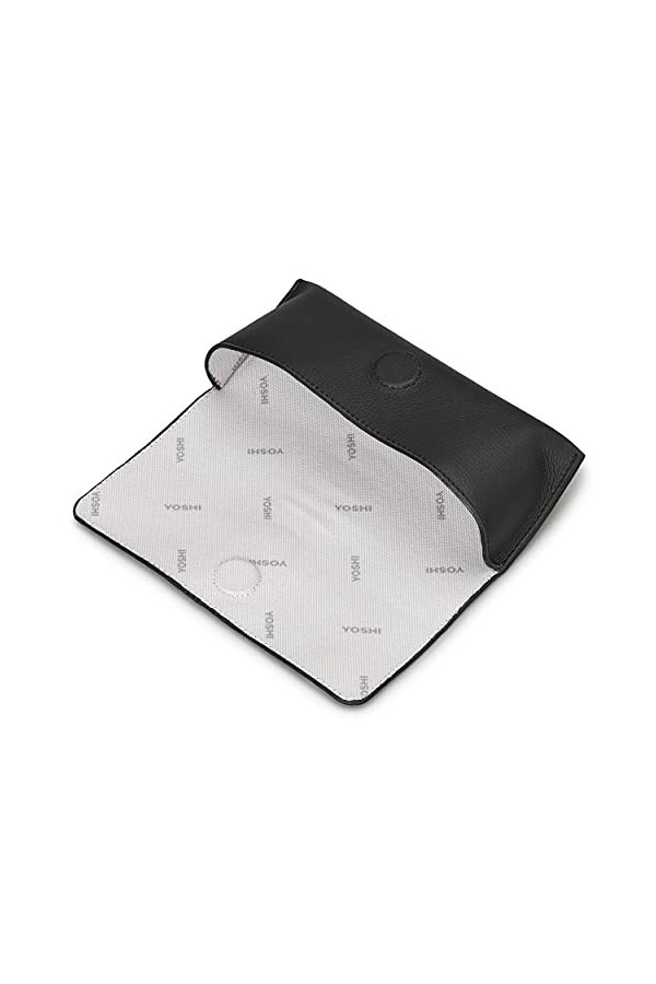 Yoshi Car Livery 82 Étui à lunettes en cuir avec rabat Noir/vert, vert/noir, taille unique