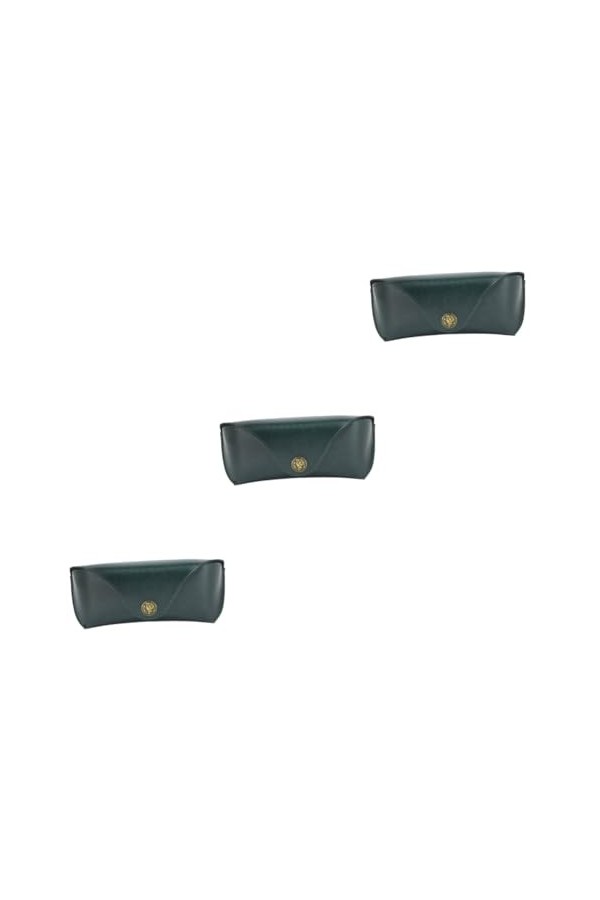 LIFKOME 3 Pcs À Lunettes À Lunettes De Soleil Lunettes Lunettes De Soleil À Lunettes En Cuir Magnétique Lunettes De Soleil Po