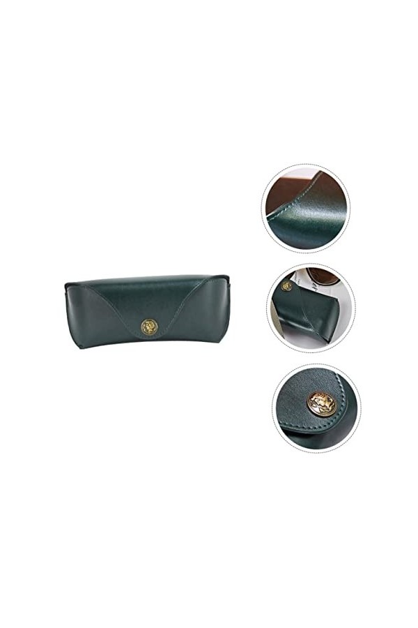 LIFKOME 3 Pcs À Lunettes À Lunettes De Soleil Lunettes Lunettes De Soleil À Lunettes En Cuir Magnétique Lunettes De Soleil Po