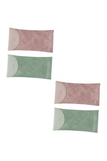 SOIMISS 4 Pcs Lunettes De Soleil Sac Pu Lunettes Sac Lunettes De Soleil Pochette Pu À Lunettes Voyage À Lunettes Voyage Sac D