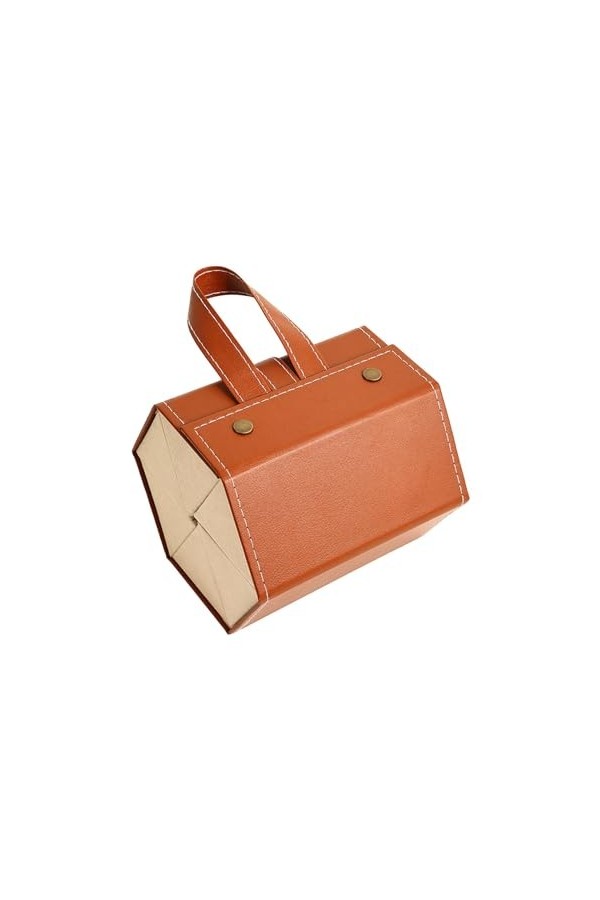 Milageto Organisateur de lunettes de soleil à 6 fentes, mallette de rangement légère suspendue, étui à lunettes, boîte pour e