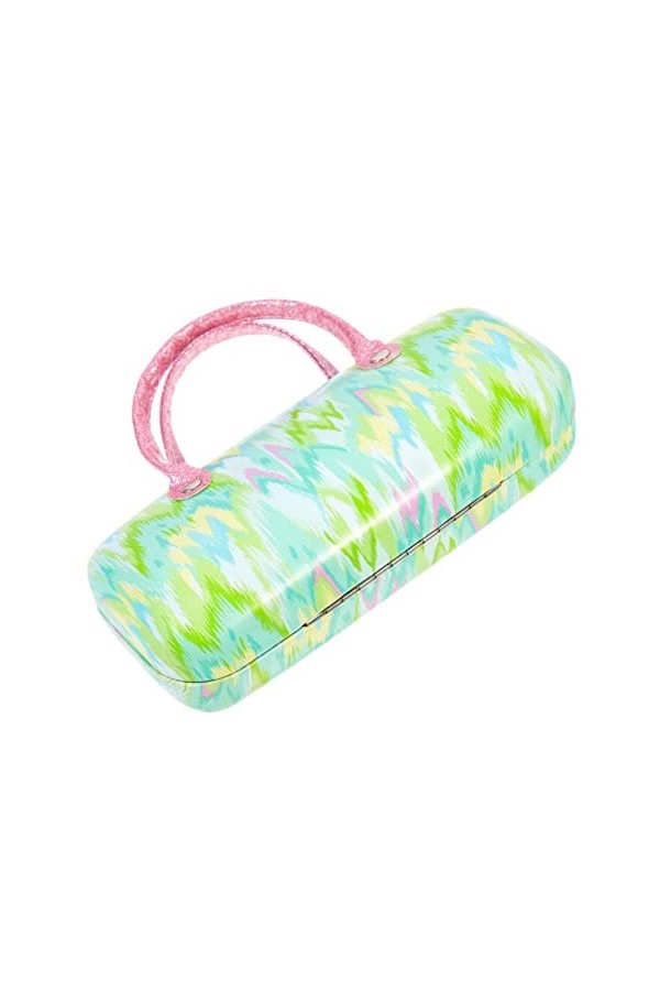 jojofuny 3 Pièces En Cuir Pu Implant Métallique Étui À Lunettes Mignon Étui À Lunettes De Soleil Pliant Étui À Lunettes De So