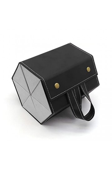 Leyeet Étui de voyage pour lunettes de soleil, étui de rangement pliable à 6 emplacements pour lunettes de soleil, étui à lun