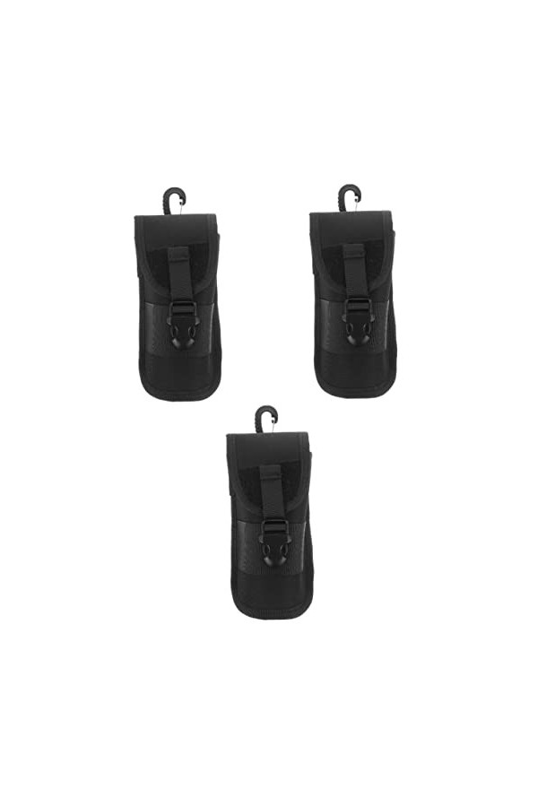 CLISPEED 2 Pièces Étui à Lunettes De Soleil Suspendu à La Taille Étui Lunettes Étui à Lunettes Portable Porte-lunettes Dexté