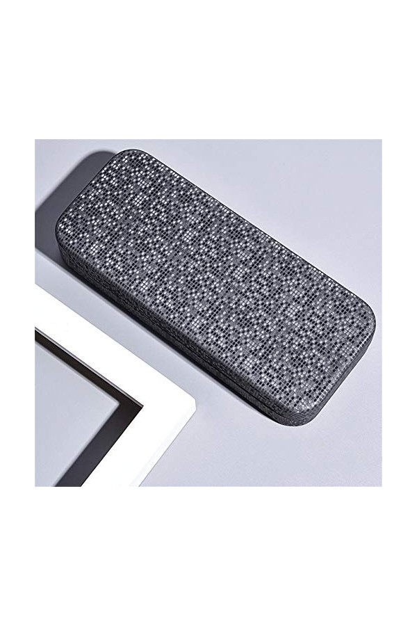 QLSGFBDIM Étui à crayons étui à lunettes Étui à lunettes hommes et femmes portable étui à lunettes anti-stress simple rétro c