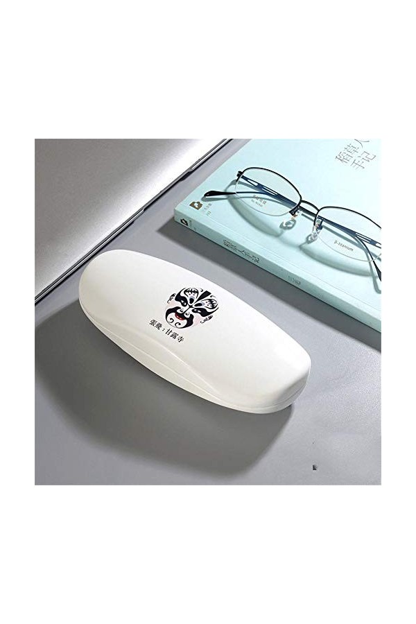 QLSGFBDIM Étui à crayons étui à lunettes Boîte à lunettes hommes et femmes style portable anti-pression personnalité littérai