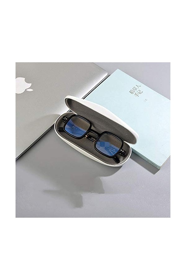 QLSGFBDIM Étui à crayons étui à lunettes Boîte à lunettes hommes et femmes style portable anti-pression personnalité littérai