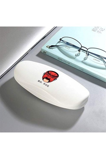 QLSGFBDIM Étui à crayons étui à lunettes Lunettes boîte hommes et femmes style portable anti-pression personnalité littéraire