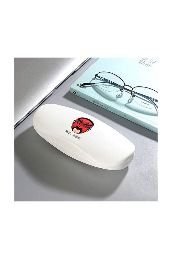 QLSGFBDIM Étui à crayons étui à lunettes Lunettes boîte hommes et femmes style portable anti-pression personnalité littéraire