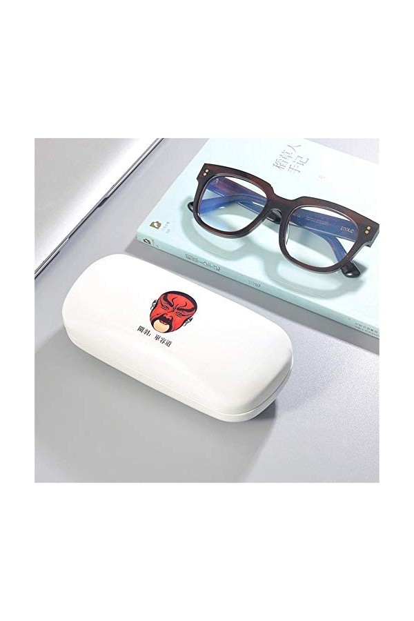 QLSGFBDIM Étui à crayons étui à lunettes Boîte à lunettes style homme et femme portable personnalité anti-pression littéraire