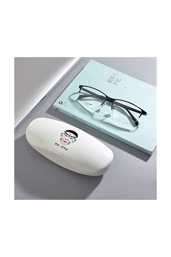 QLSGFBDIM Étui à crayons étui à lunettes Boîte à lunettes pour hommes et femmes style portable personnalité anti-pression étu