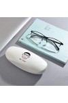 QLSGFBDIM Étui à crayons étui à lunettes Boîte à lunettes pour hommes et femmes style portable personnalité anti-pression étu