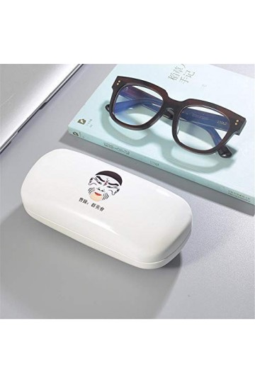 QLSGFBDIM Étui à crayons étui à lunettes Boîte à lunettes pour hommes et femmes style portable anti-pression personnalité myo