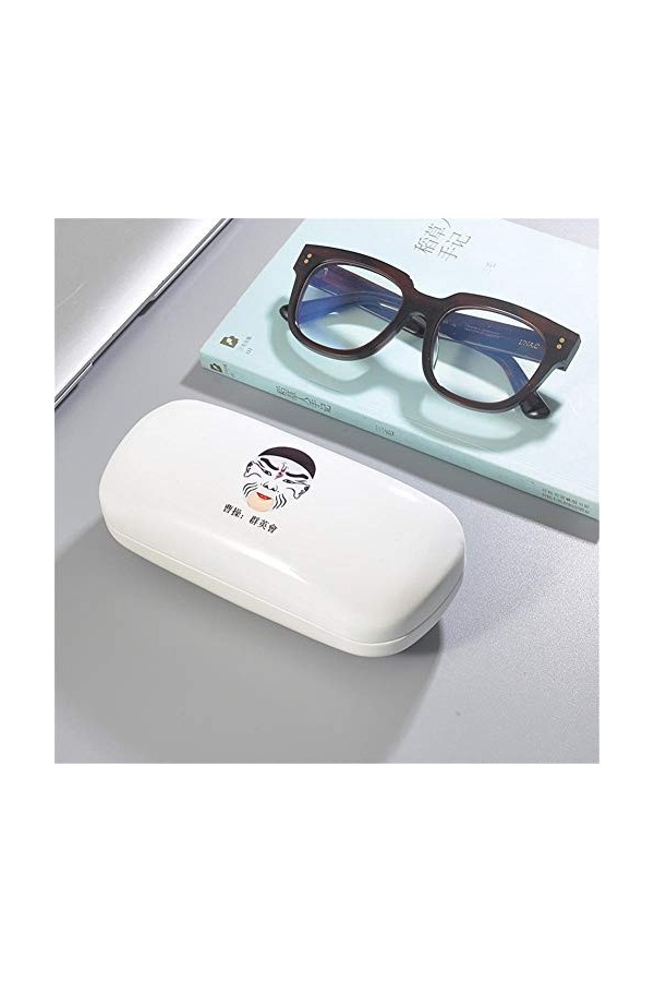 QLSGFBDIM Étui à crayons étui à lunettes Boîte à lunettes pour hommes et femmes style portable anti-pression personnalité myo