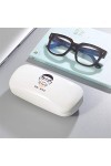 QLSGFBDIM Étui à crayons étui à lunettes Boîte à lunettes pour hommes et femmes style portable anti-pression personnalité myo