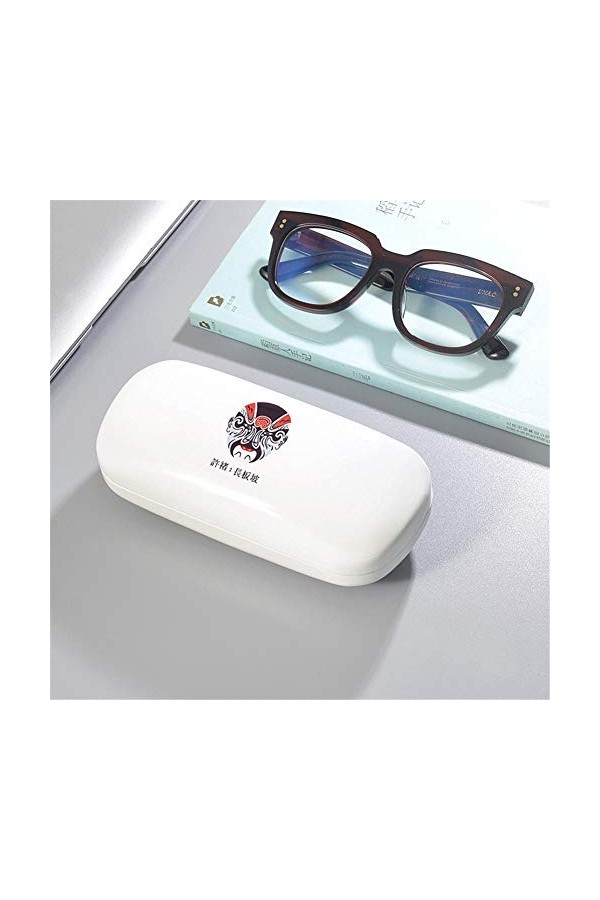 QLSGFBDIM Étui à crayons étui à lunettes Boîte à lunettes pour hommes et femmes style personnalité anti-pression portable étu