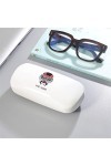 QLSGFBDIM Étui à crayons étui à lunettes Boîte à lunettes pour hommes et femmes style personnalité anti-pression portable étu