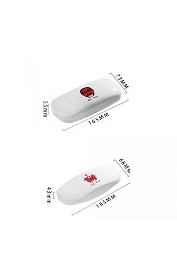 QLSGFBDIM Étui à crayons étui à lunettes Boîte à lunettes pour hommes et femmes style personnalité anti-pression portable étu