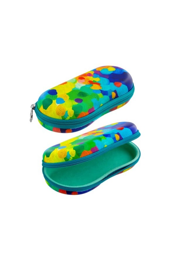 Pylones, Étui à lunettes rigide PVC - Voyage Palette 16 x 7,5 cm