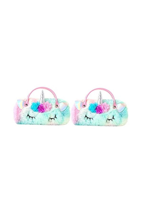 SOIMISS 2 Pièces Portable Lunettes Sac Porte-Lunettes Pour Étui À Lunettes Avec Poignée Étuis À Lunettes Voyage Étui À Lunett