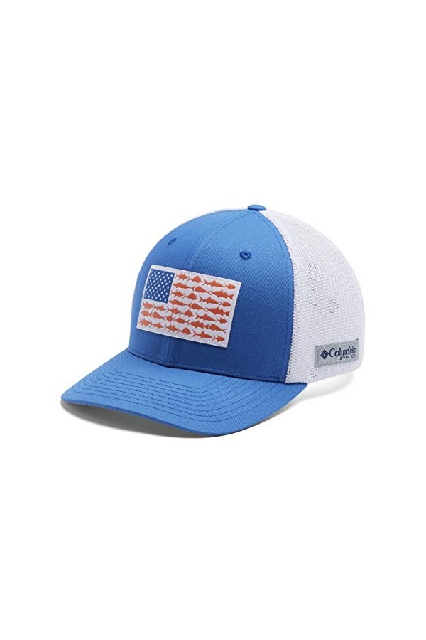 Columbia Casquette de Ballon PFG Unisexe - Motif Drapeau de la PFG