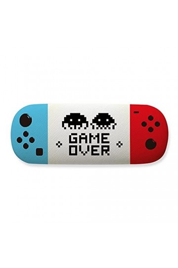 Game Over Little Monster Pixel Étui de rangement pour lunettes