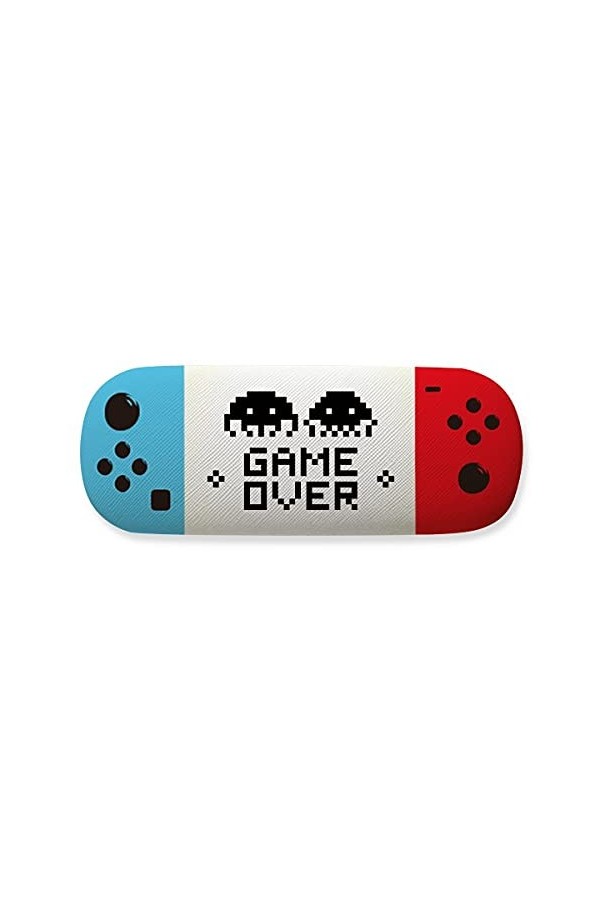 Game Over Little Monster Pixel Étui de rangement pour lunettes
