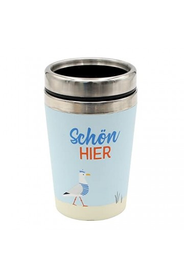 Dekohelden24 Étui à Lunettes avec Chiffon de Nettoyage pour Lunettes Motif Amour de la mer 16,2 x 6,3 x 3,8 cm