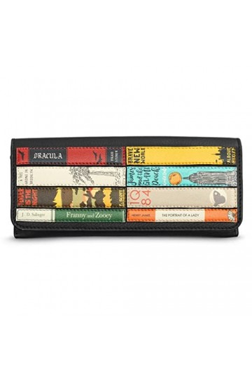 Yoshi Étui à lunettes en cuir véritable avec rabat pour lunettes de soleil Noir, Noir , taille unique