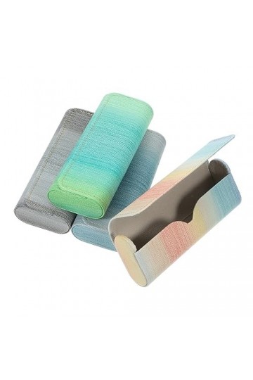 BUTIFULSIC 4 Pièces Étuis à Lunettes Pour Femmes à Lunettes Boîte à Lunettes Porte-lunettes À Lunettes De Sécurité Pu Monture