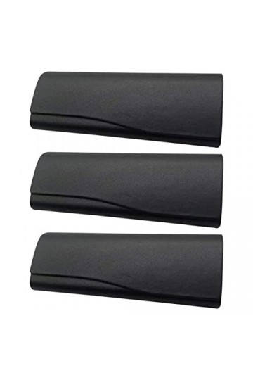 GLSTOY 3 Pièces à Lunettes Pochette à Lunettes Rigide De Rangement Pour Lunettes Étuis à Lunettes Souples Porte-lunettes Des 