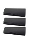 GLSTOY 3 Pièces à Lunettes Pochette à Lunettes Rigide De Rangement Pour Lunettes Étuis à Lunettes Souples Porte-lunettes Des 