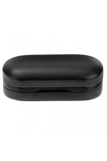 Healifty Étui de protection pour lunettes, boîte à lunettes, boîte de rangement en cuir synthétique